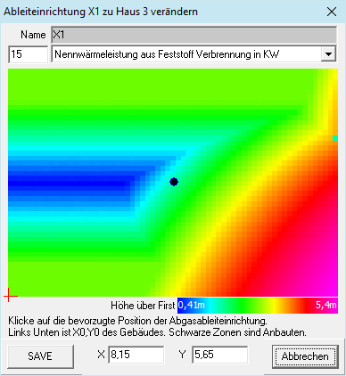 Ableiteinrichtung zu Haus hinzufügen