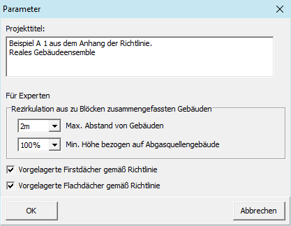 Formular Parameter