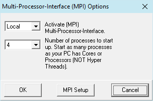 multiple processors settings